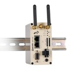 Router przemysłowy mobilny 4G, GPRS / EDGE / 4G / HSPA, 1×RS-232, 2×10/100BaseT, podwójna karta SIM, montaż na szynie DIN, WES MRD-455